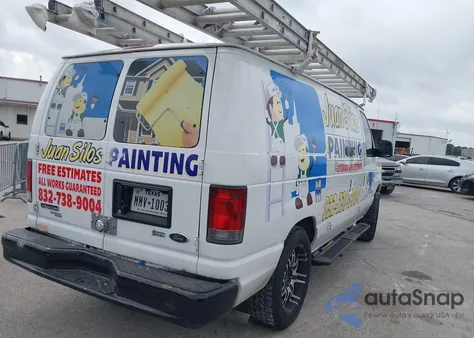 2012 Ford E-150 Commercial z USA, uszkodzony, nr VIN 1FTNE1EW5CDB11019